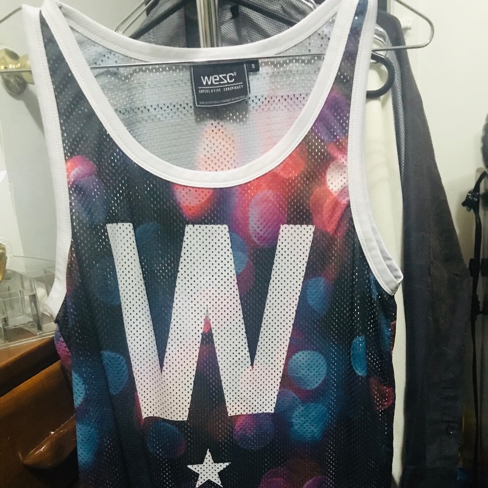 WESC W Star Mens Tank Top S Grailed